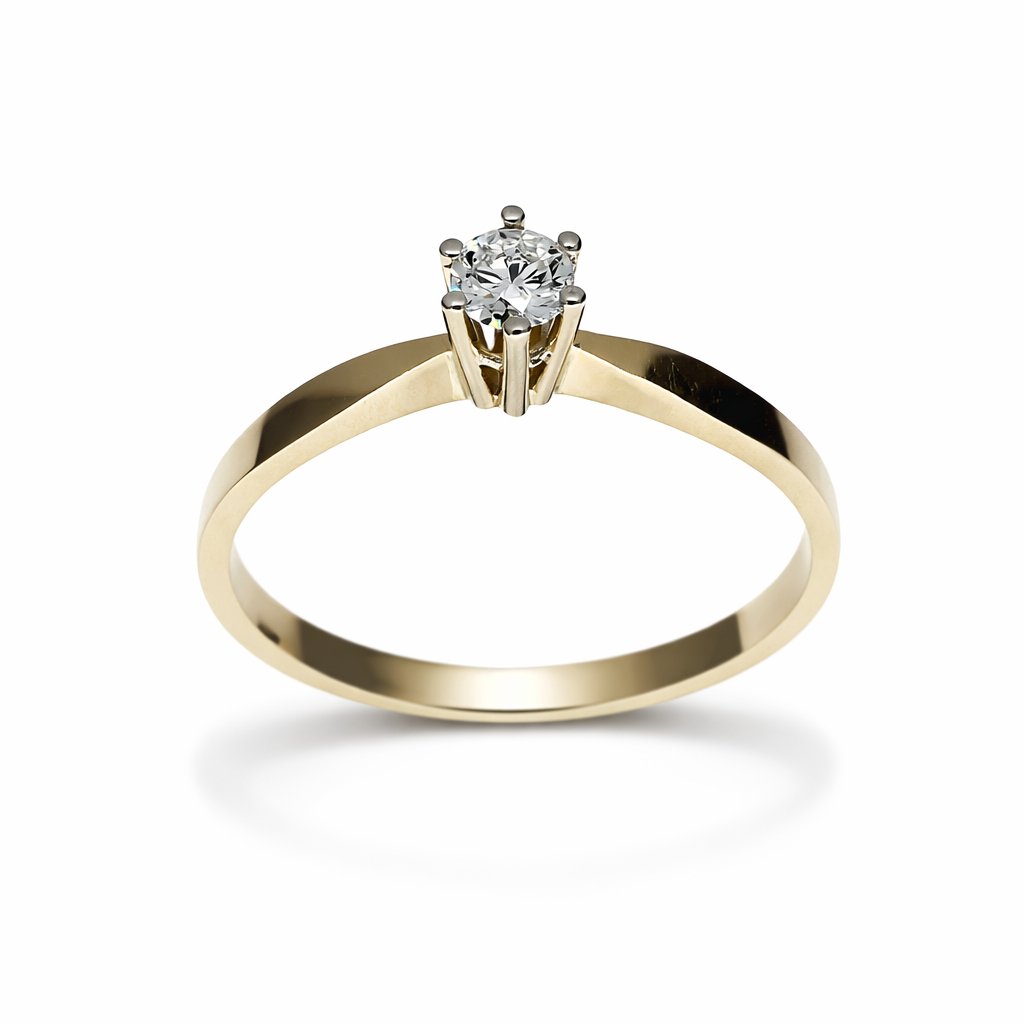 Solitair Ring 0.20 crt.